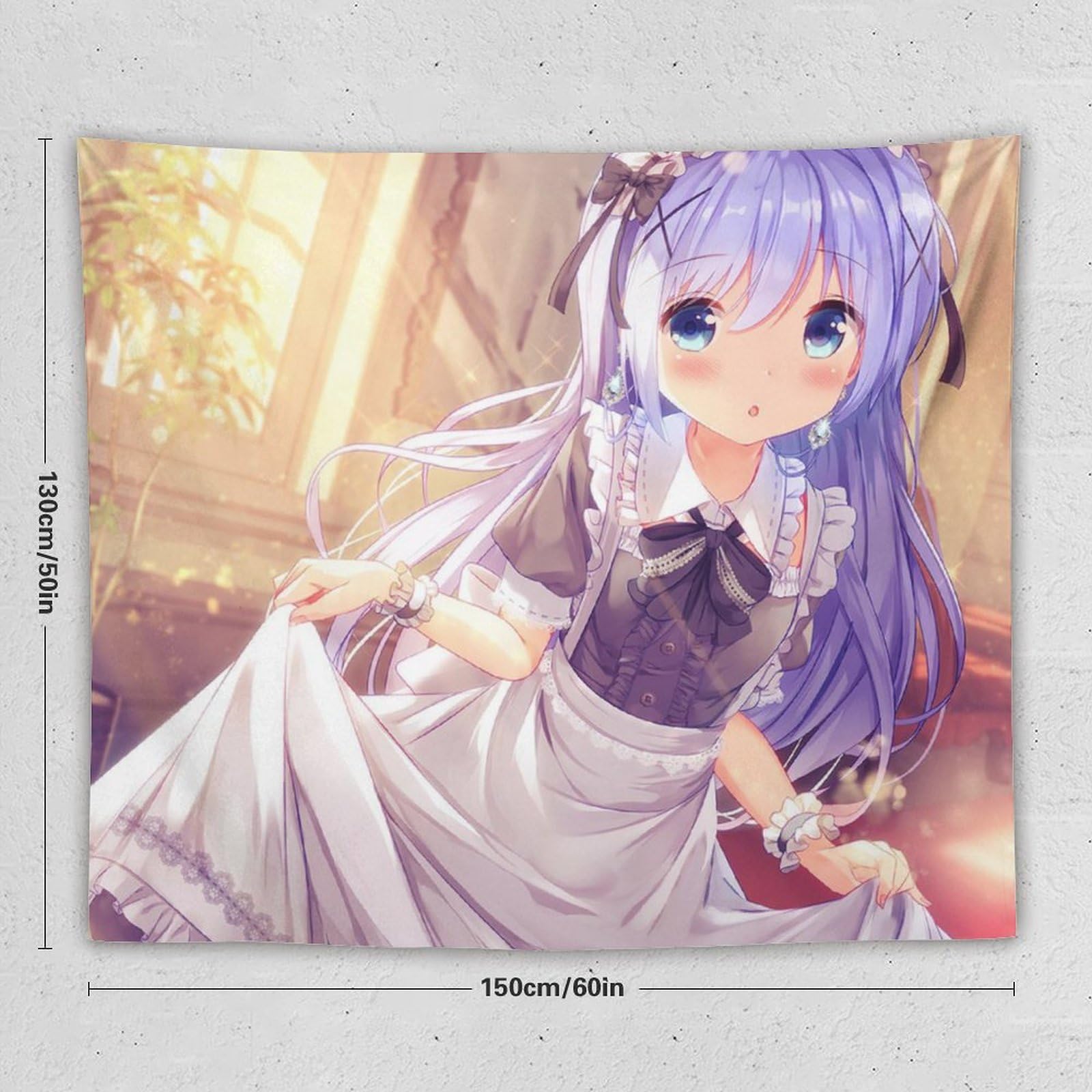 ごちうさ タペストリー チノ Amazon.co.jp: タペストリー ごちうさ メイド服チノちゃん 大判